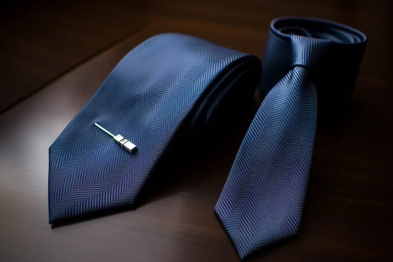 Krawat do niebieskiego garnituru